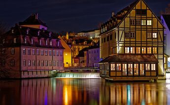 Historic half-timbered buildings in Bamberg. NicoPollner@Flickr