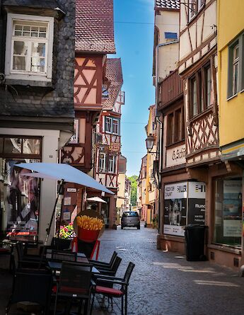 Historic alleyway in Wetheim. ClausAntes@Flickr