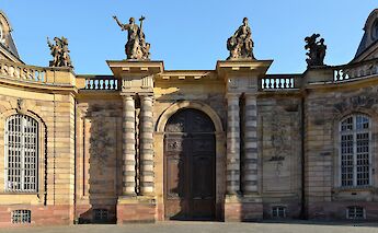 Facade of the Palais Rohan, Strasbourg bike tour, France. Patrick@Flickr