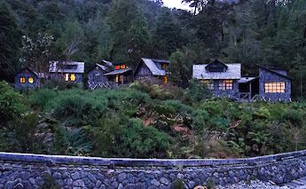 Caleta Gonzalo Cabins in Pumalin Park. DanLundberg@Flickr
