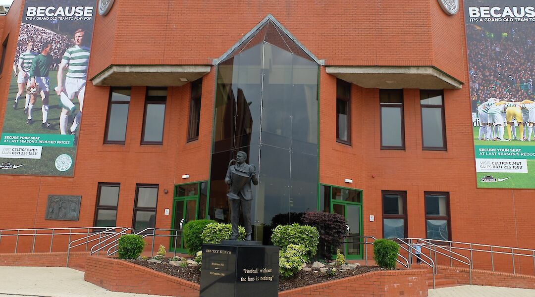 Entrance to Celtic Park, home of Celtic FC. Flickr@rbrough