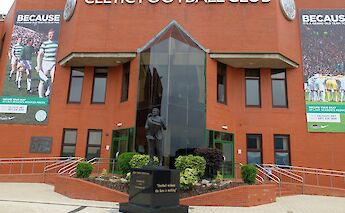 Entrance to Celtic Park, home of Celtic FC. Flickr@rbrough