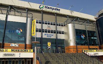 Entrance to Hampden Park. Flickr@Raymond McCrae