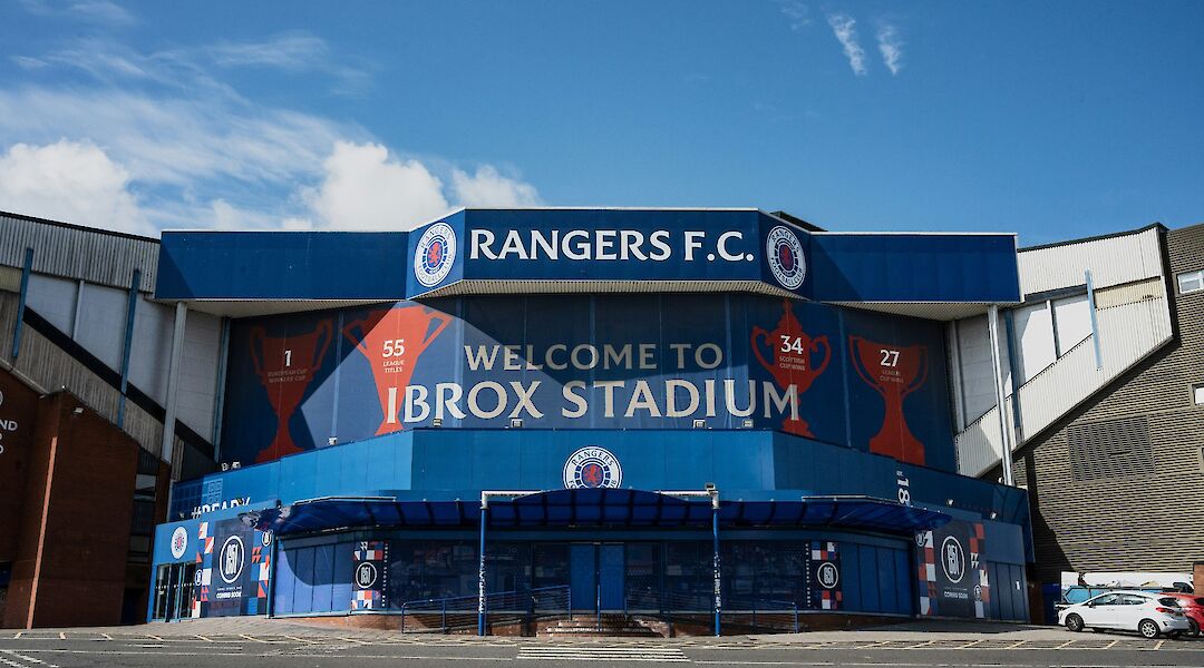 Entrance to the Ibrox Stadium. Unsplash@Winston Tjia