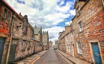 Streets of St Andrews, Scotland. Unsplash@Carina M