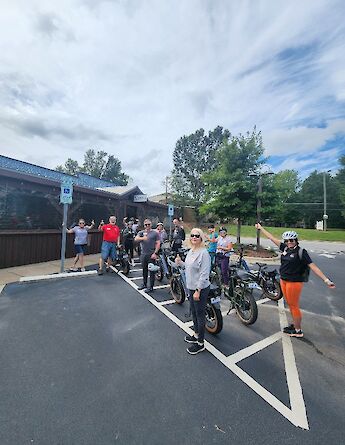 Ready for the food tasting tour, Clayton, North Carolina. CC:TO
