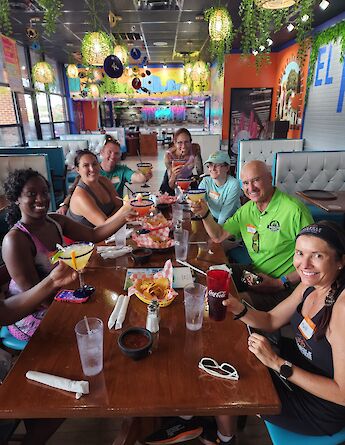 Tacos and margaritas on the e-bike tour, Clayton. CC:TO