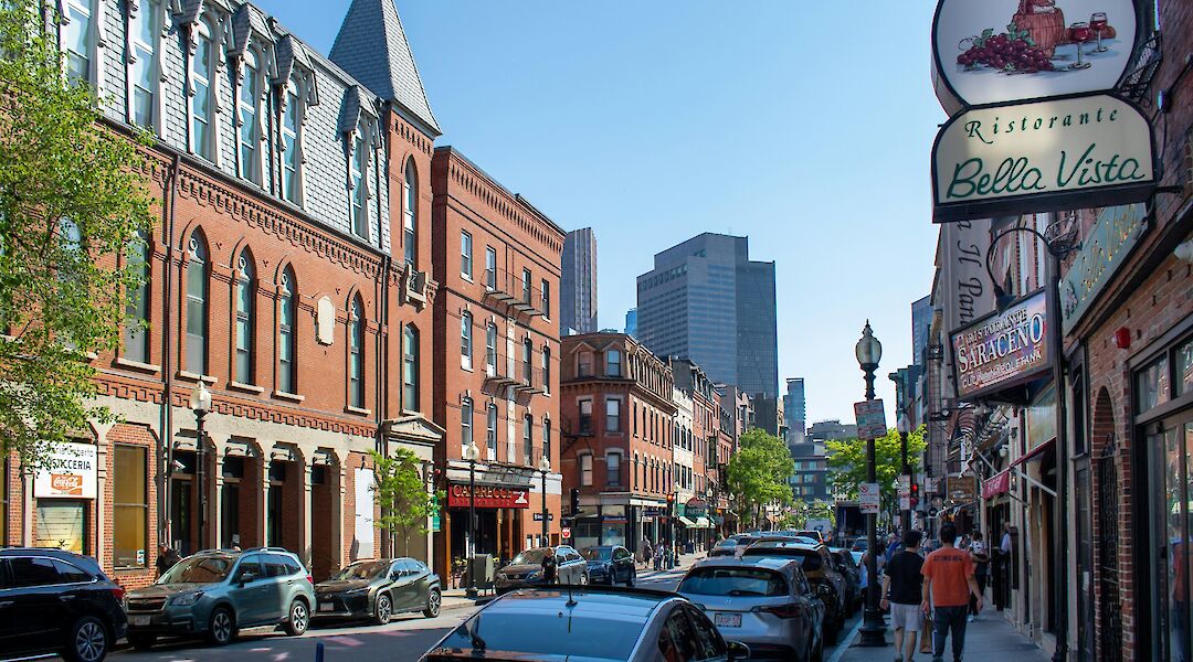 Boston North End, nicknamed 'Little Italy', Massachusetts, USA. Zoshua Colah@Unsplash