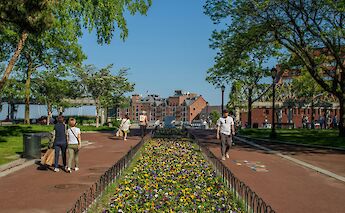 Boston North End Promenade, Massachusetts, USA. Zoshua Colah@Unsplash