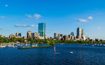 Skyline of Boston, Massachusetts, USA. Prateek Pisat@Unsplash