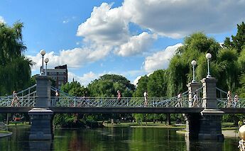 Bridge at Boston Common, Massachusetts, USA. Ana Garnica@Unsplash