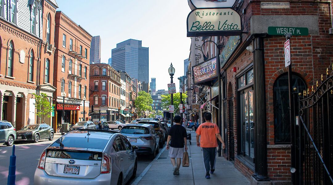 Streets of 'Little Italy', Boston, Massachusetts, USA. Zoshua Colah@Unsplash