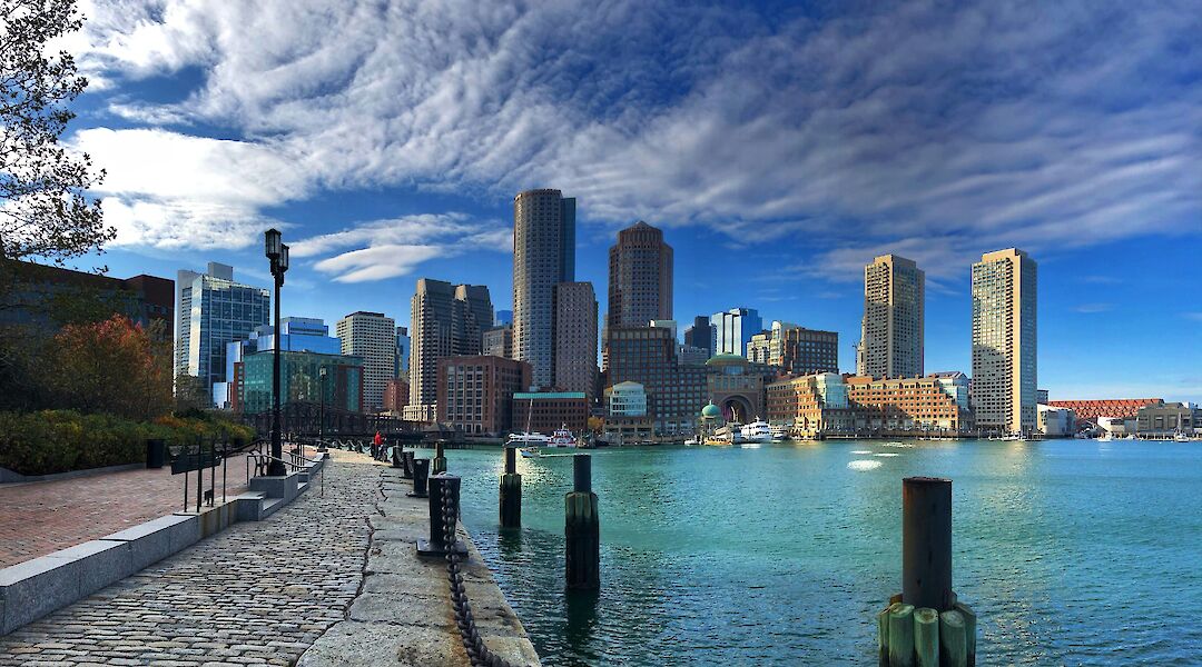 Clouds above the Boston skyline, Massachusetts, USA. Jimmy Woo@Unsplash
