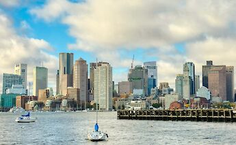 Skyline of Boston, Massachusetts, USA. Yuval Zukerman@Unsplash