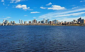 Skyline of Boston from Cambridge, Massachusetts, USA. Arun Antony@Unsplash