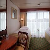 Upper deck cabin, MS Switzerland, Bike and boat tour