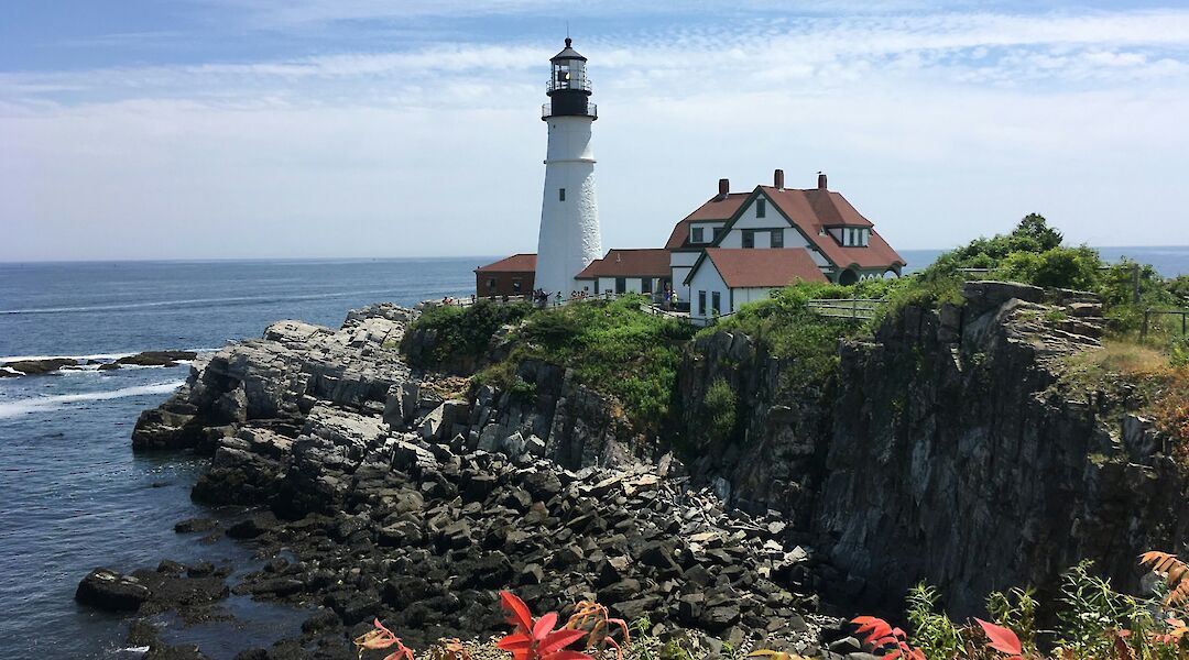 Foliage at Portland Head Light, Maine, USA. Jeff Gardiner@Unsplash