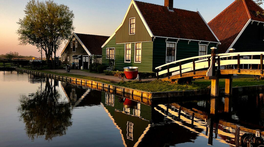 Historic houses and waterways at Zaanse Schans. sshootz@unsplash
