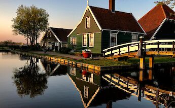 Historic houses and waterways at Zaanse Schans. sshootz@unsplash