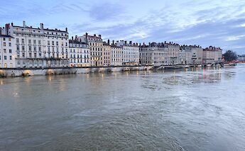 The Rhône River in Lyon. FranciscoAnzola@Flickr