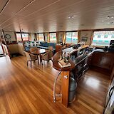Dining area and Bar, Clair de Soleil, Bike and Boat Tour