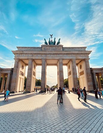 Brandenburg Gate in Berlin. FemiOyekoya@unsplash