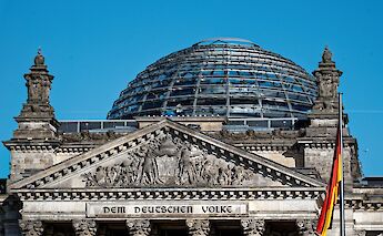 The Reichstag in Berlin's government district. MartinVmorris@flickr