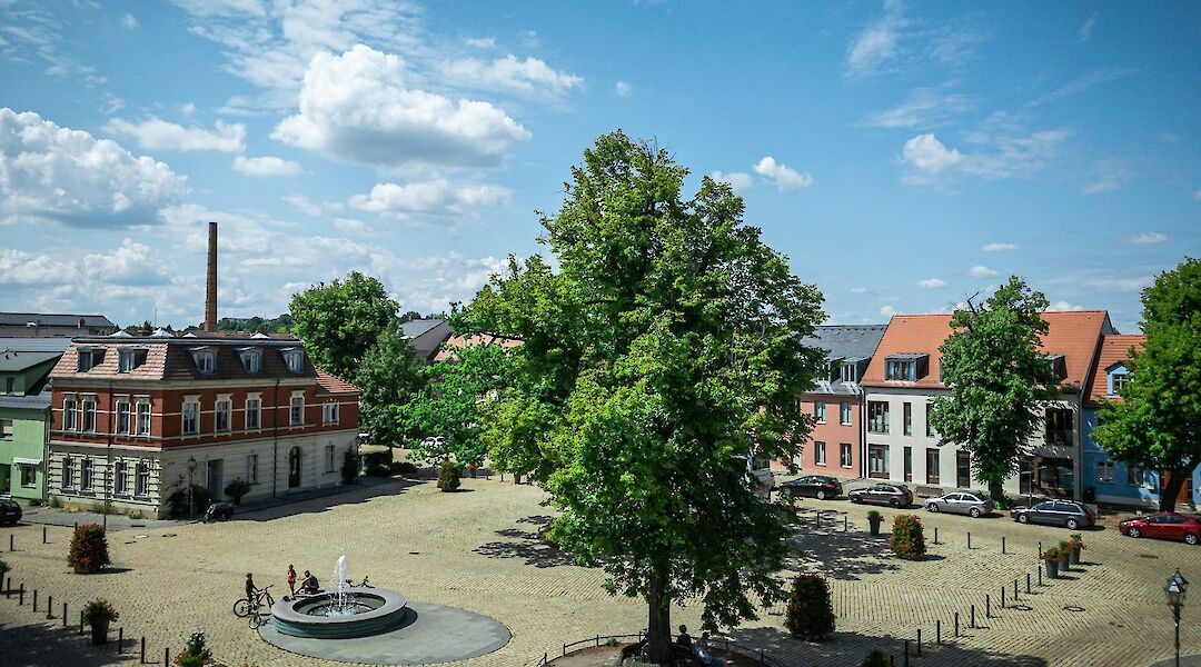 Historic square in Werder. Ploegerson@unsplash