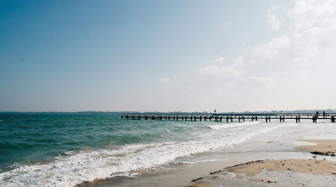 Travemünde Beach on the Baltic Sea. ChristianLue@unpslash
