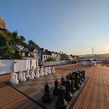 Sun deck, Veloria, Bike and Boat Tour