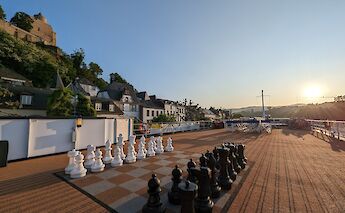 Sun deck, Veloria, Bike and Boat Tour
