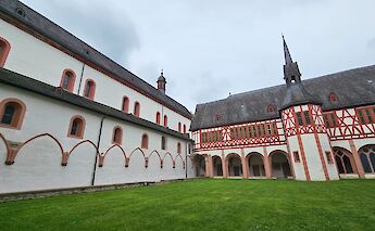 Eberbach Abbey in the Rheingau wine region. toBBT