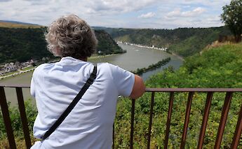 View over the Rhine Valley near the Loreley. toBBT