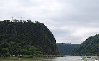 Loreley Rock above the Rhine. toBBT