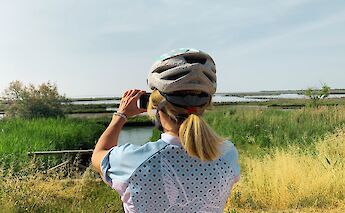 A scenic stop along the cycling route. toGL