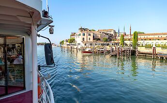 Waterfront views from the barge. toGL