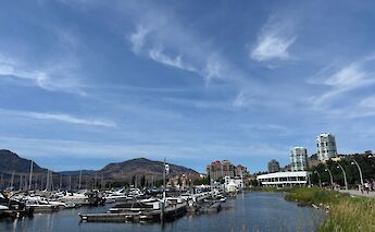 E-bike tour to Kelowna Marina, British Columbia, Canada. CC:TO