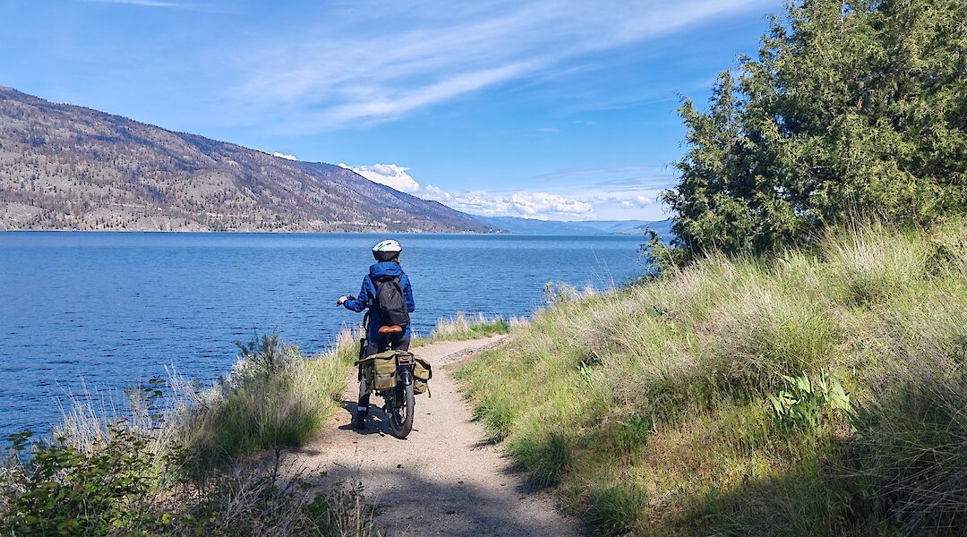 E-bike tour of Okanagan Lake. CC:TO