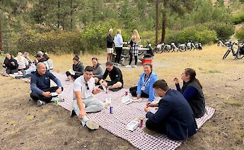 Local picnic at Okanagan Lake. CC:TO