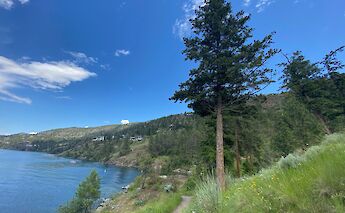 Views of Okanagan Lake from Knox. CC:TO