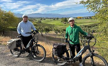 Biking to the wineries. CC:TO